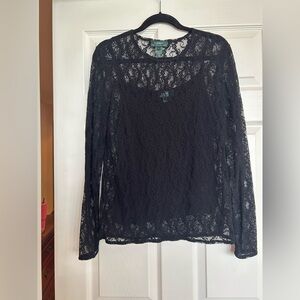 Lauren by Ralph Lauren two-piece size L